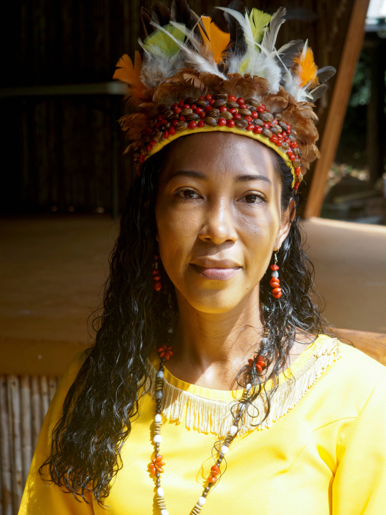 Dominica Kalinago Chief Anette Sanford. Photo by Paul Crask