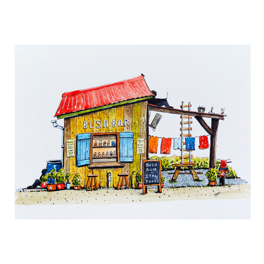 Paul Crask island art